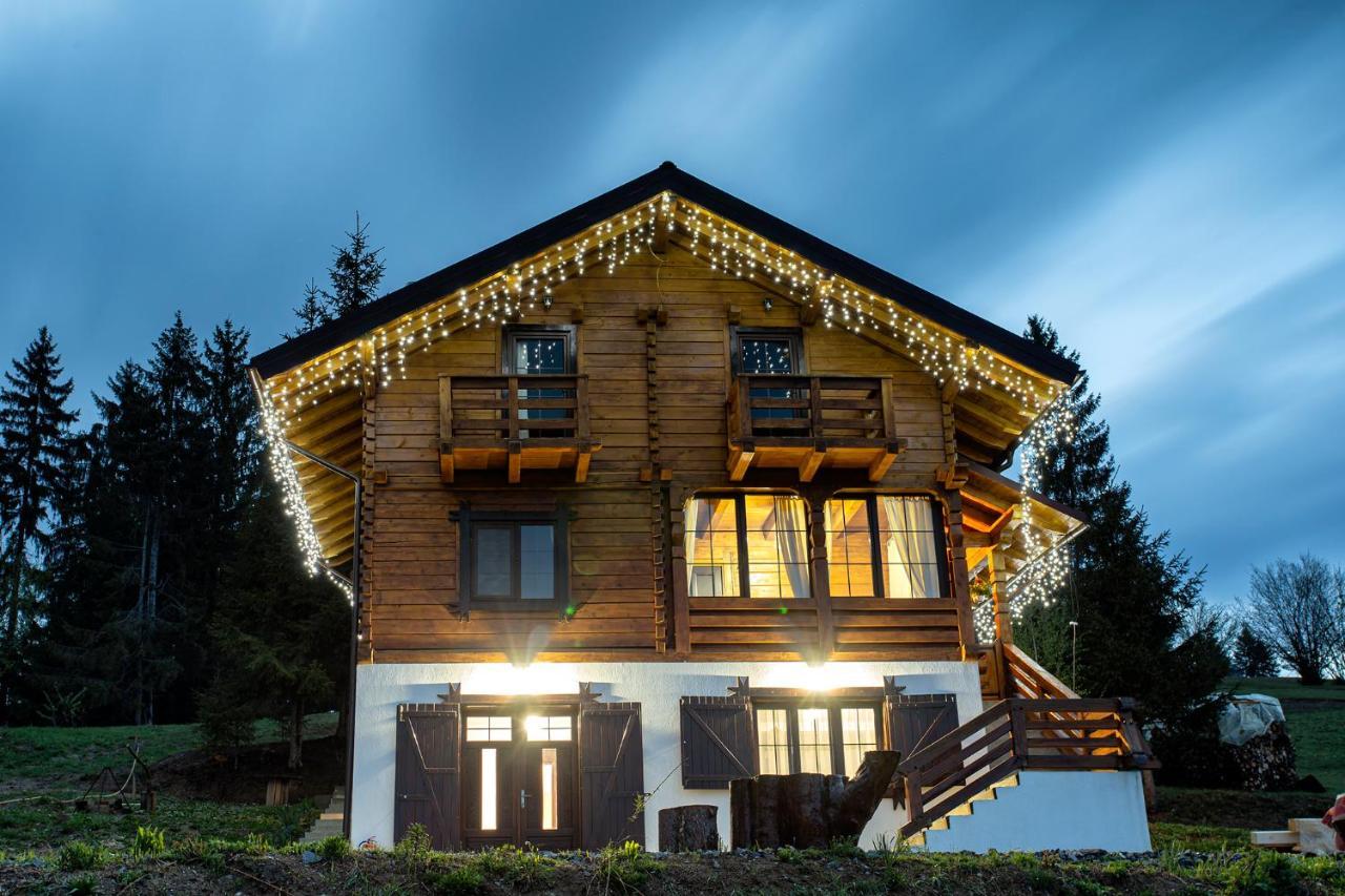 Tulean Cabin Săcel Exteriör bild
